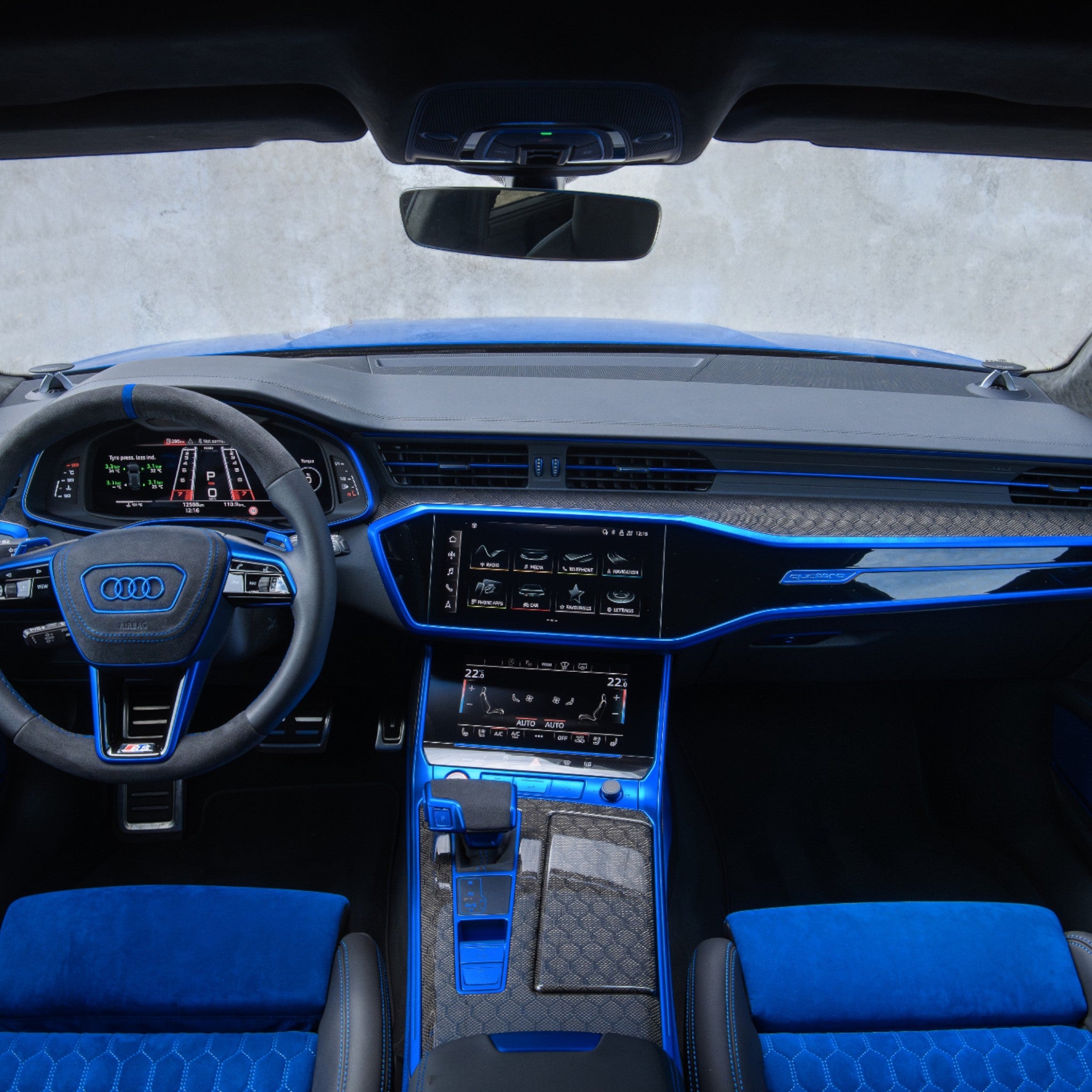 PSS Carbon Interieur Set passend für Audi RS6 C8