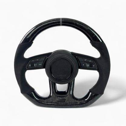 PSS EVO-X Forged Carbon Lenkrad - Iconic Edition passend für Audi RS3 8V / RS4 / RS5