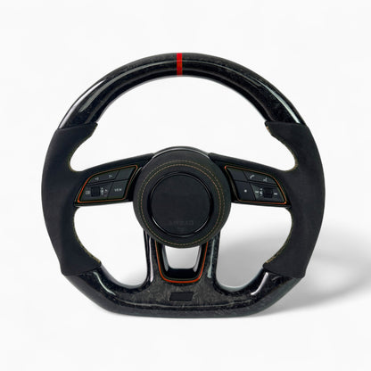 PSS EVO-X Forged Carbon Lenkrad - Iconic Edition passend für Audi RS3 8V / RS4 / RS5